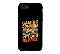 Jeu de Jeu pour Chien et Maman - Répétition rétro Coque pour iPhone SE (2020) / 7/8