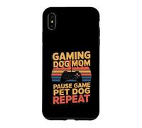 Jeu de Jeu pour Chien et Maman - Répétition rétro Coque pour iPhone XS Max