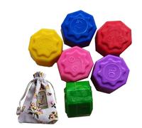Jeu de , jeu traditionnel coréen, jeu de pierres de Jack traditionnel | Jouet d'entraînement de coordination main-de en couleur vive pour famille, adultes, fêtes