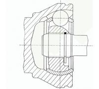 Jeu de joints, arbre de transmissio SPIDAN 36603 pour ASTRA J (P10) 2 2009-2015