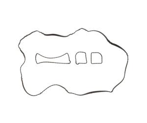 Jeu de joints couvre culbuteurs ELRING 001.563