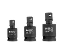 Jeu de joints d’impact 3 pcs, 1/4", 3/8", 1/2" - NEO TOOLS - 10-256
