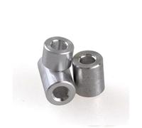 Jeu de joints de bagues en aluminium M3 M4 M5 - Rondelles plates et entretoises creuses rondes for projets de bricolage(M3 10PCS T 5mm)