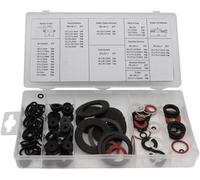 Jeu de joints d'étanchéité 125 pcs Perel HAS01