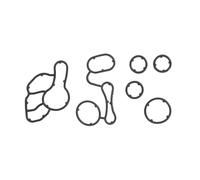 Jeu de joints, radiateur d'huile AJUSA 77000800