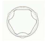 Jeu de joints-soufflets, arbre de commande SPIDAN 36666 pour LEON (5F1) 1 2015-