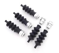 Jeu de joints-soufflets Lot de 5 joints d'étanchéité en caoutchouc pour tringle de gouvernail, soufflets de fixation et boîte d'équipement Split Constant Velocity(5xBellow and mount)