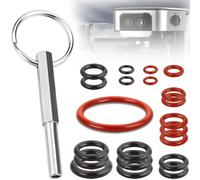 Jeu de joints toriques avec outil clé à tête ovale, grand KIT pour Machines J-ura Capresso/Impressa, groupe de brassage et Valve de Drainage, joint torique pour la plupart des Jura Set C