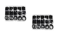 Jeu de joints toriques, bandes de caoutchouc Nitrile, Kit de réparation de joints toriques haute pression, caoutchouc d'étanchéité(400PCS)