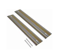 Jeu de jonction rails guidage 1400mm, 2 paquets scies à chenilles 55 pouces, Rails guidés en aluminium extrudé(2 Pack 1400mm)