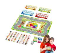 Jeu de jouet éducatif d'arrêt de bus, jeu de table d'arrêt de bus puzzle | Jeu de mathématiques jouet | Jeu de voyage éducatif, outils d'apprentissage pour , Parents, , enseignants