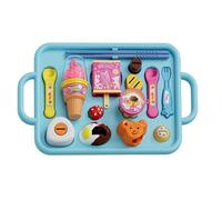 Jeu de jouets alimentaires pour : jeu de rôle, cosplay de cuisine, kit d'apprentissage, simulation éducative, paquet de jouets de développement créatif sûr et durable