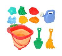 Jeu De Jouets De Sable - Jouets Pour | Seau Pliable Avec Pelles | Seau Pliable Avec Pelle Et Moules | Jouets De Plage Pour Garçons Et Filles | Playset Pour, Jardin Et Spiag