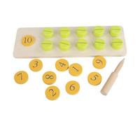 Jeu de Jouets de Tournevis pour, Jeu de Jouets Tournevis pour | Math Funny Board Interactive | Compter Le Jeu de Noix, Le Jouet de Suivi du numéro d'apprentissage