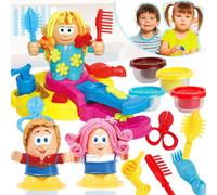 Jeu De Jouets En Argile À Modeler, 1 Ensemble De Jouets Éducatifs, Modèle De Coiffeur Pour Bricolage Lbv