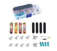 Jeu De Jouets Miniatures Pour Finger Board - Planche De Skate Réaliste Sur Petite, Récompenses Sensorielles Pour La idget, Salle De Jeux Pour Fête D'Anniversaire, Hobby