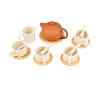 Jeu de jouets pour Tea Party - Cuisine simulée, théière pour , jeu de rôle Tea Party Playset, jouet éducatif imaginatif ?er garçons et filles d'âge préscolaire, vacances ?i co