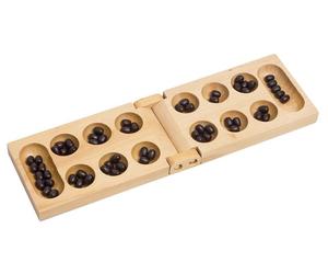 Jeu De Kalaha De Voyage Beige TU