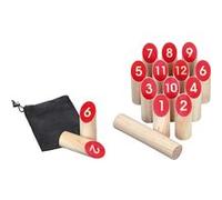 Philos-Spiele Jeu de Kubb - avec des chiffres - pin naturel