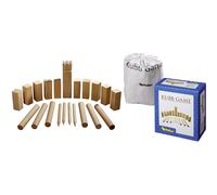 Jeu de Kubb original en bois de hêtre 31 x 28 cm Philos Naturel