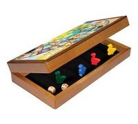 Jeu de l’oie en bois Asmodee Rabattable Multicolore G