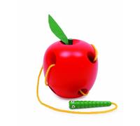 Jeu De La Pomme Et De La Chenille - Jouet En Bois