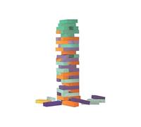 Jeu de la tour infernale géante 36 pièces colorées avec défis - TOURNADO