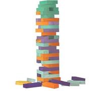 Jeu de la tour infernale géante 36 pièces colorées avec défis - TOURNADO - ALTOBUY Multicolore