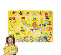 Jeu De Labyrinthe des Couleurs | Jeu en Bois pour La Motricité Fine - Éducatif pour Compter Les Nombres avec Perles - pour à Partir de 3 Ans en Maison École Voyage