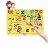 Jeu De Labyrinthe des Couleurs | Outil d'apprentissage Précoce pour La Pensée Logique,Jeu Éducatif pour Compter Les Nombres avec Perles,pour à Partir de 3 Ans en Maison École Voyage