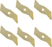 Jeu de lames 16cm pour AL-KO Concord 3800 VE VE 1600 Dehner 36 VB, 36 VE