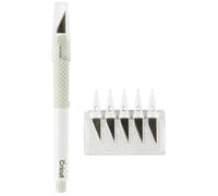 Jeu de lames - Cricut - TrueControl - 5 lames de rechange - Cassette de rangement - Mint