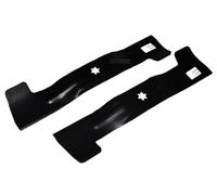 Jeu de lames de 92 cm compatible avec MTD, YARDMAN, FLEURELLE, GUTBROT (droite + gauche)
