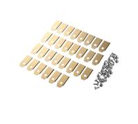 Jeu De Lames De Coupe for Tondeuse À Gazon, 30 Pièces, en Acier Inoxydable, Tranchantes De 0.7 MM, Compatibles avec La Tondeuse Automatique Husqvarna/Gardena(Red)