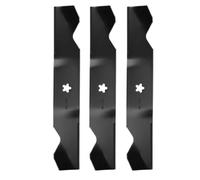 Jeu De Lames De Levage for Tondeuse À Gazon, 3 Pièces, Compatibles Avec Husqvarna,532187254 532187256 539112053, Compatible Avec Ariens,21546235 187254 187256 33954