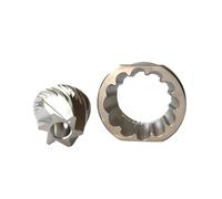 Jeu De Lames De Moulin À Café De 48mm, 1 Jeu De Remplacement, Couteau À Cône Six Étoiles, Noyau De Meulage, Disque De Meulage, Pièces De Café