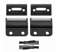 Jeu De Lames De Rechange for Tondeuse Sans Fil Wahl 5 Star | Ensemble de têtes de coupe à dents décalées conçues for l'entretien de la tondeuse et les changements de lame(Black 2Pack)