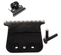 Jeu de Lames de Rechange Professionnelles pour Tondeuse de Contour - Compatible avec Tondeuses à Cheveux BaBylissPRO Barberology FX787 et LoPROFX FX726 (Noir)