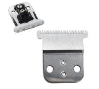 Jeu de Lames de Rechange Type T Professionnelles #32105 - Compatible avec Tondeuses à Cheveux Andis Slimline Pro Li Modèles D7#32655 et D8#32400 (Argenté)