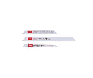 Jeu de lames de scie sabre FLEX pour pvc/bois/métal - 462179
