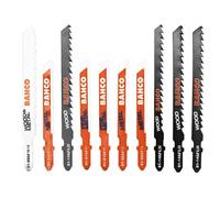 Jeu de lames de scie sauteuse bois et métal (10 pcs) - BAHCO 91-MIXED-10P