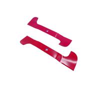 Jeu de lames de tondeuse à gazon High-Lift - Largeur de coupe : 97 cm - Lame de rechange compatible avec Husqvarna, Jonsered, McCulloch, Partner - Enregistrement 5 étoiles gauche et 5 étoiles à droite