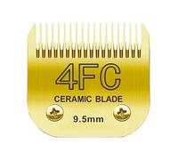 Jeu De Lames En Céramique Détachables For Tondeuse For Chien, 7FC/5FC/4FC/10/30/40, Compatible Avec Andis, Compatible Avec Wahl, Tondeuses De La Série KM10(4fc 1pcs)