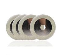 Jeu de lames scie diamantées 4 pouces, for outil rotatif et meuleuse d'angle, disque coupe, meule, pièces