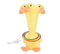 Jeu de lancement 'anneau, lancement 'anneau,Jeu électronique Duck Ring | Jouet ad pour canard rechargeable via USB pour animaux en plein air pour la maison, la fête, le jardin, le divert