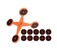 Jeu de Lancement de - Entraîneur Robuste de Haut Calibre avec Papier, Spinner d'entraînement de Jeu de ciblage | pour Les Loisirs Plage Jardin Pelouse Débutants Professionnels Passionnés Léger