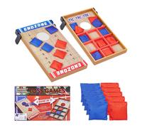 Jeu de lancer 12 cm 10 sacs jeu de poches et morpion jeu d'adresse extérieur