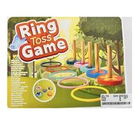 Jeu de lancer d'anneaux en bois