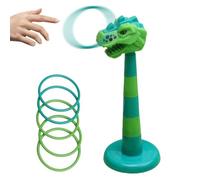 Jeu de Lancer d'Anneaux pour | Jouets Dinosaure pour Exterieur | Jeu D'Adresse en Extérieur | pour Filles Garçons Jardin Fête Camping Colonie Scolaire Pique-Nique Réunion Anniversaire