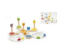 Jeu de lancer d'anneaux viga 50174 - animaux